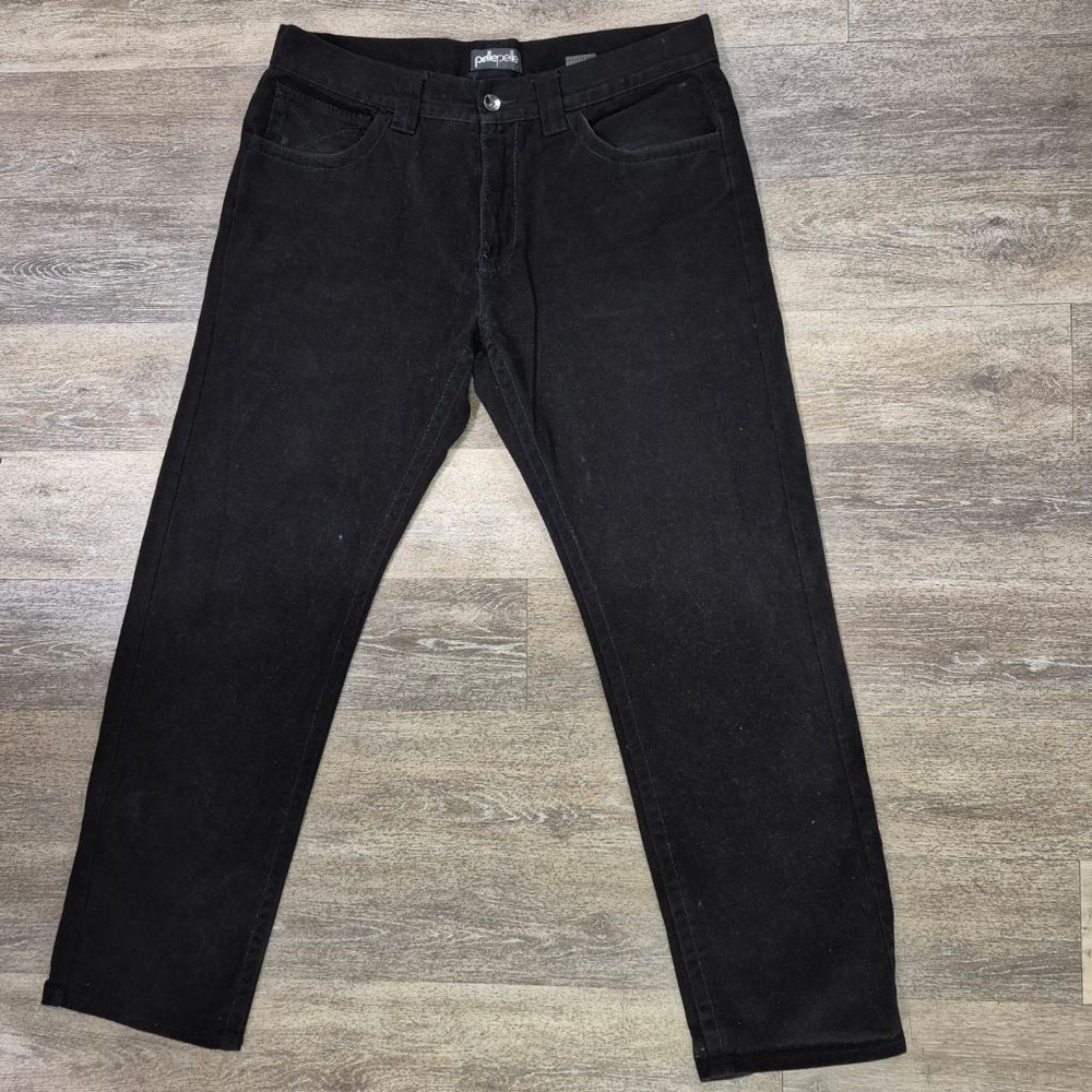 Men's Pelle Pelle Jeans Size 40 Black